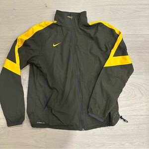 Nike brown full zip up jacket(women)